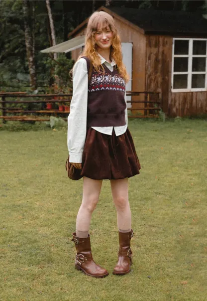 Asymmetrical Cut Long Sleeve Button Up Shirt