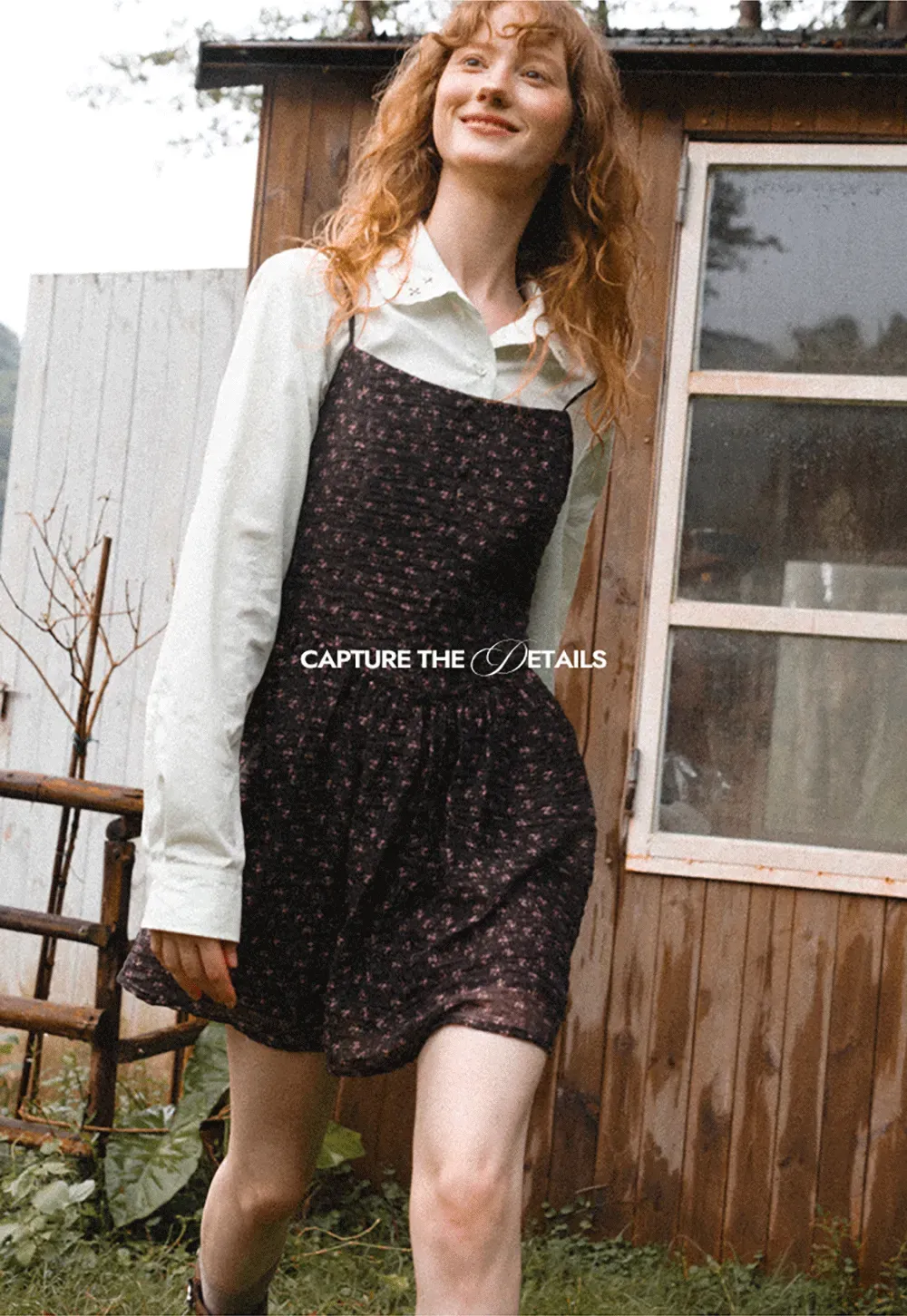 Asymmetrical Cut Long Sleeve Button Up Shirt