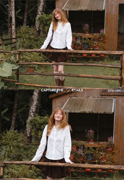 Asymmetrical Cut Long Sleeve Button Up Shirt