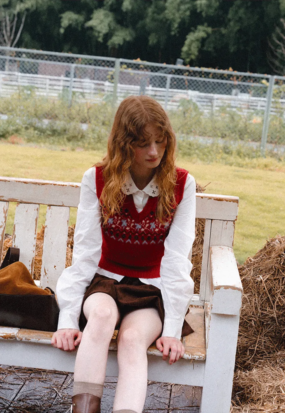 Asymmetrical Cut Long Sleeve Button Up Shirt