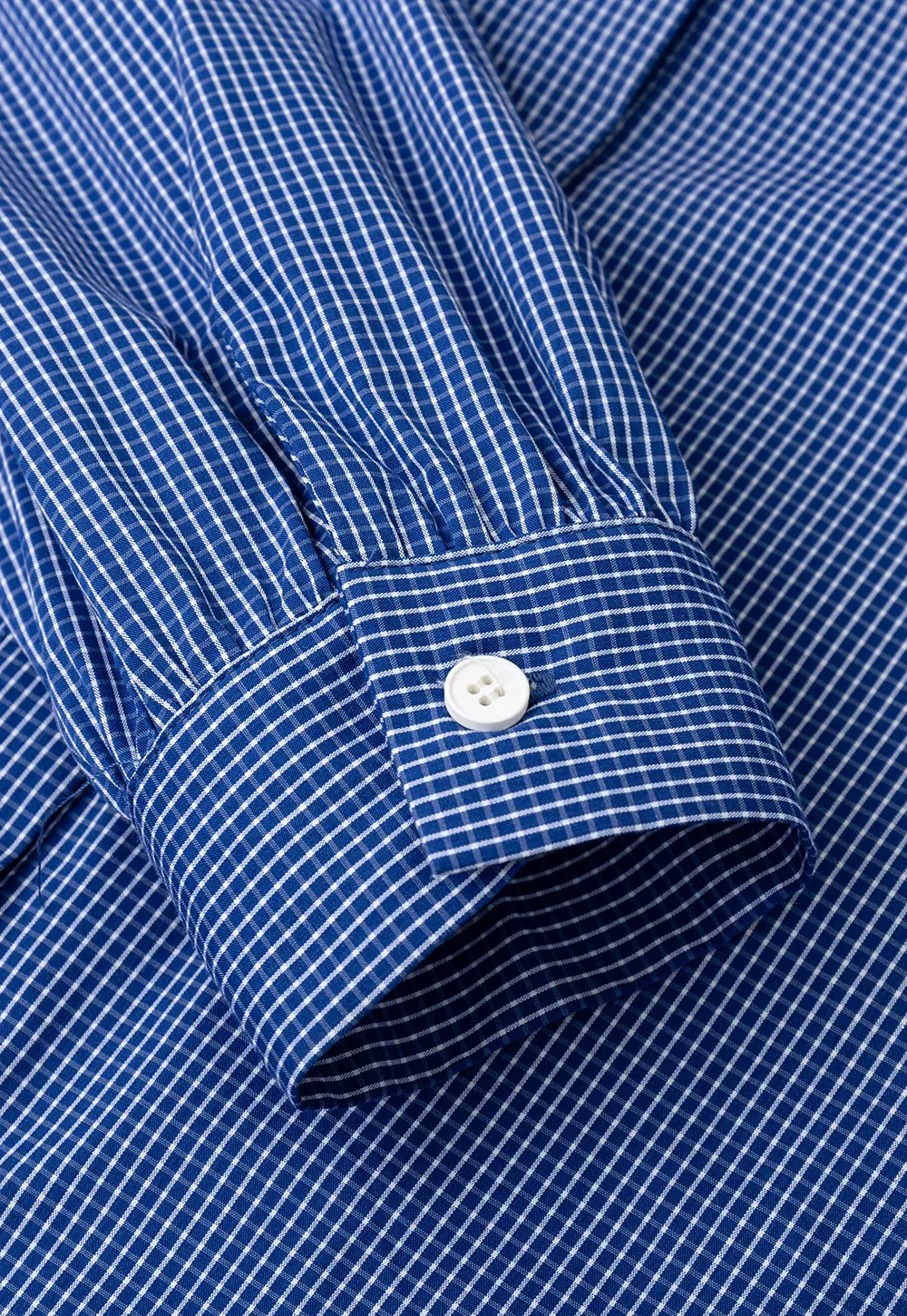 Embroidered Peter Pan Collar Corduroy Shirt
