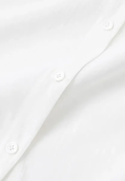 High Collar Long Sleeve Button Up Shirt