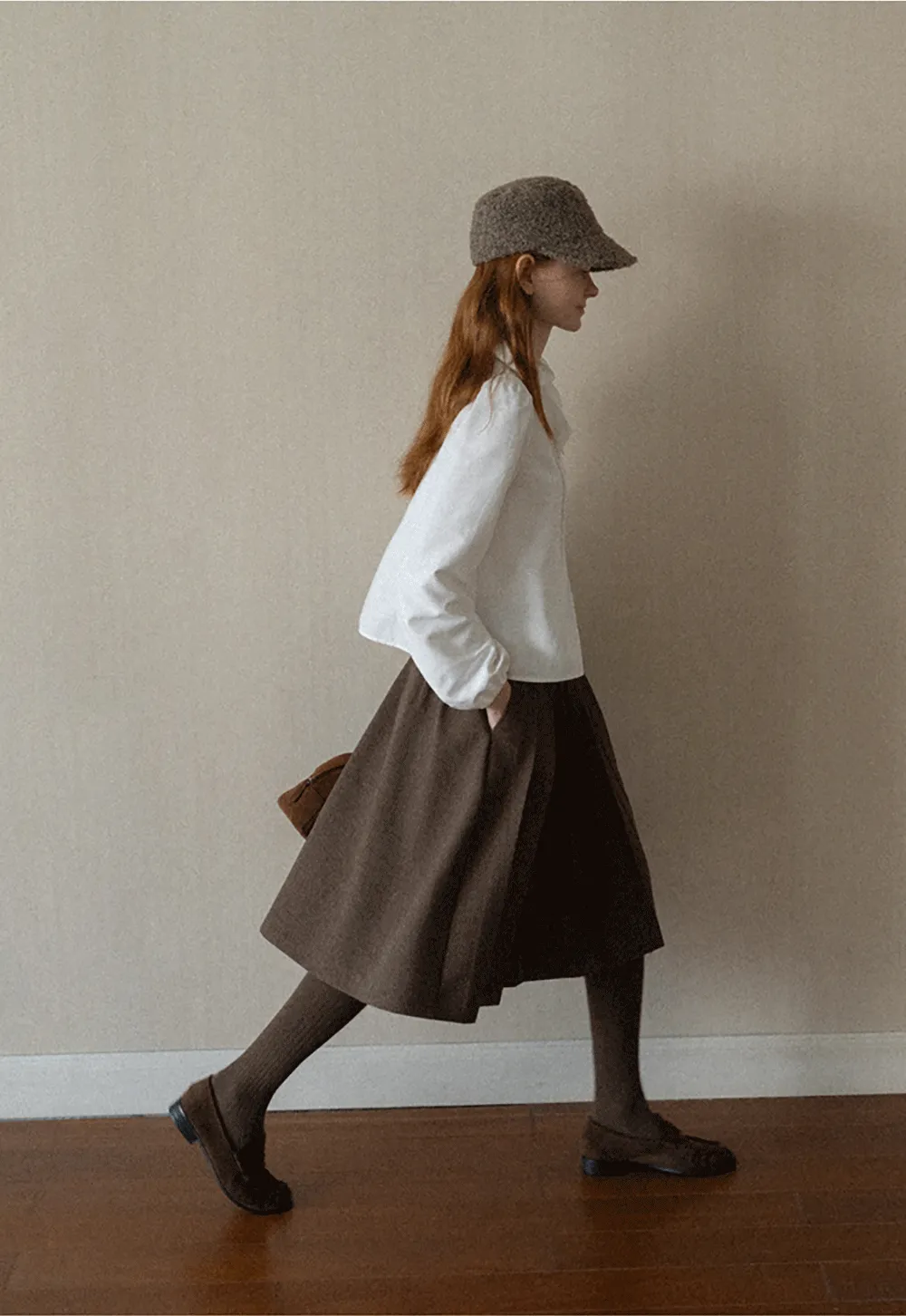 Ruffled Bow Neck Long Sleeve Button Up Shirt