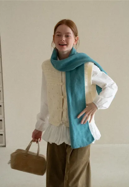 Peter Pan Collar Ruffled Hem Shirt