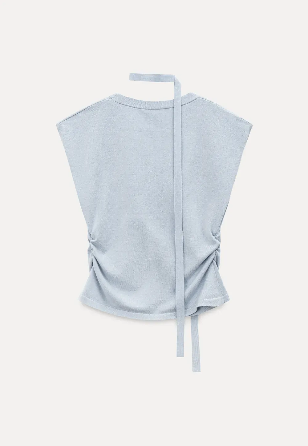 V neck short sleeve knit cardigan with floral trim