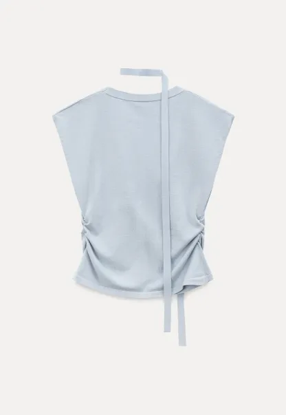 V neck short sleeve knit cardigan with floral trim