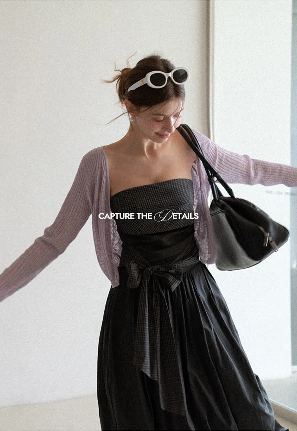 Ribbed Knit Cardigan with Button Closure