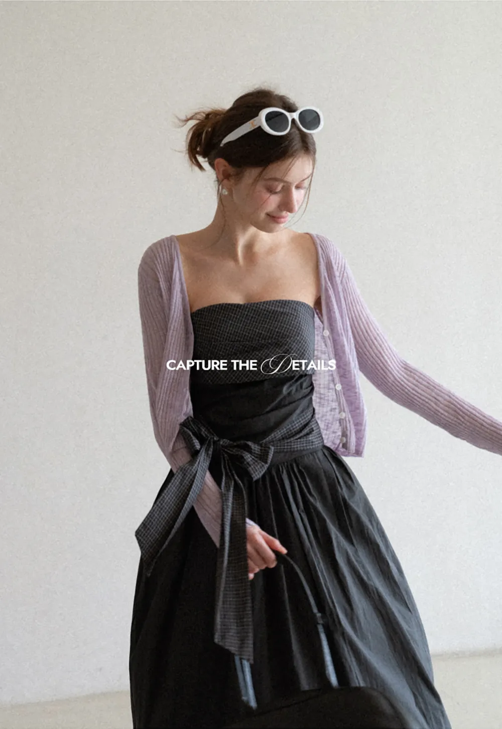 Ribbed Knit Cardigan with Button Closure