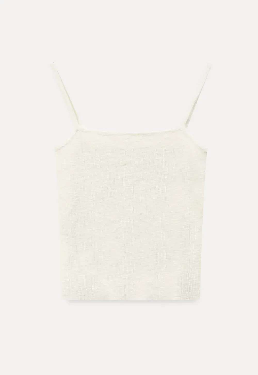 Woolen knit sweater and tank top