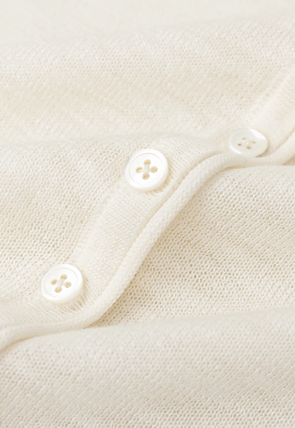Asymmetrical Button Front Knit Sweater Short Sleeve V Neck