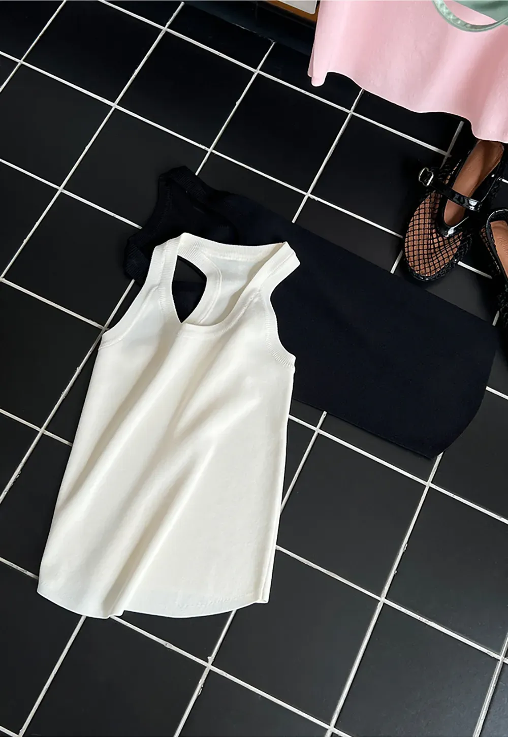 Ribbed Knit Tank Top