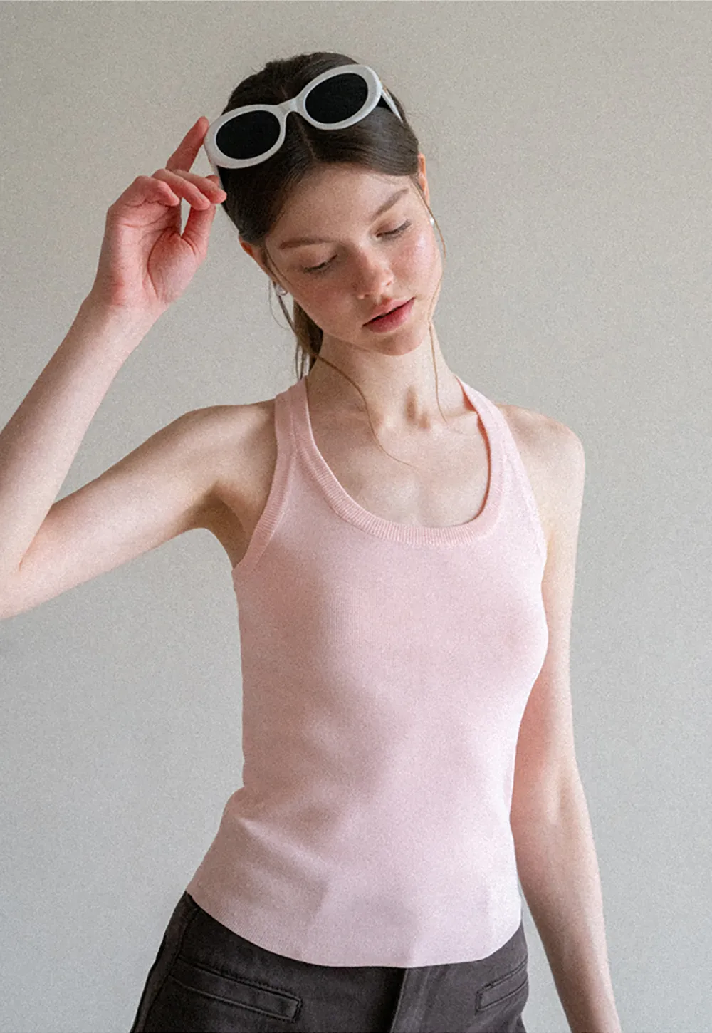 Ribbed Knit Tank Top