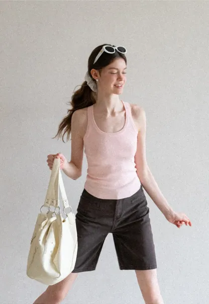 Ribbed Knit Tank Top