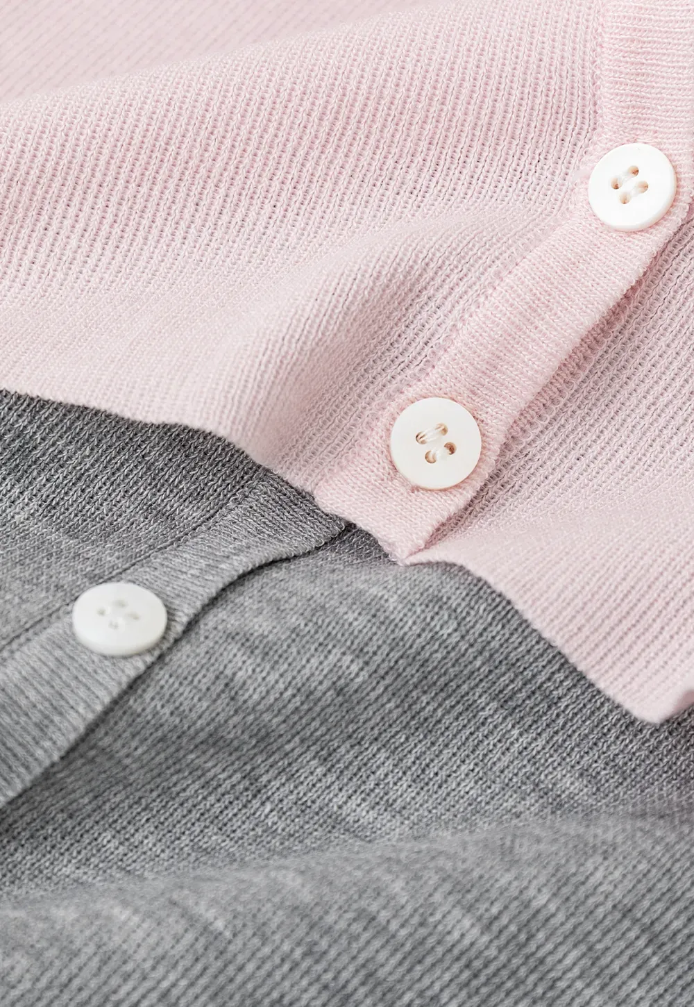 Cropped Open Front Knit Sweater With Button Detail