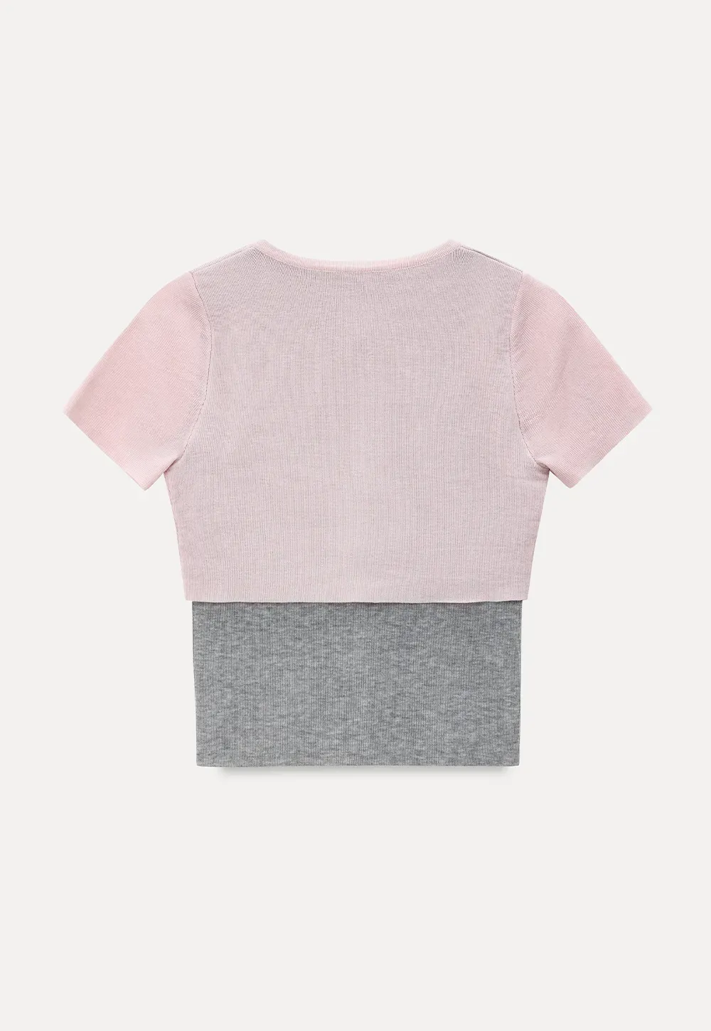 Cropped Open Front Knit Sweater With Button Detail
