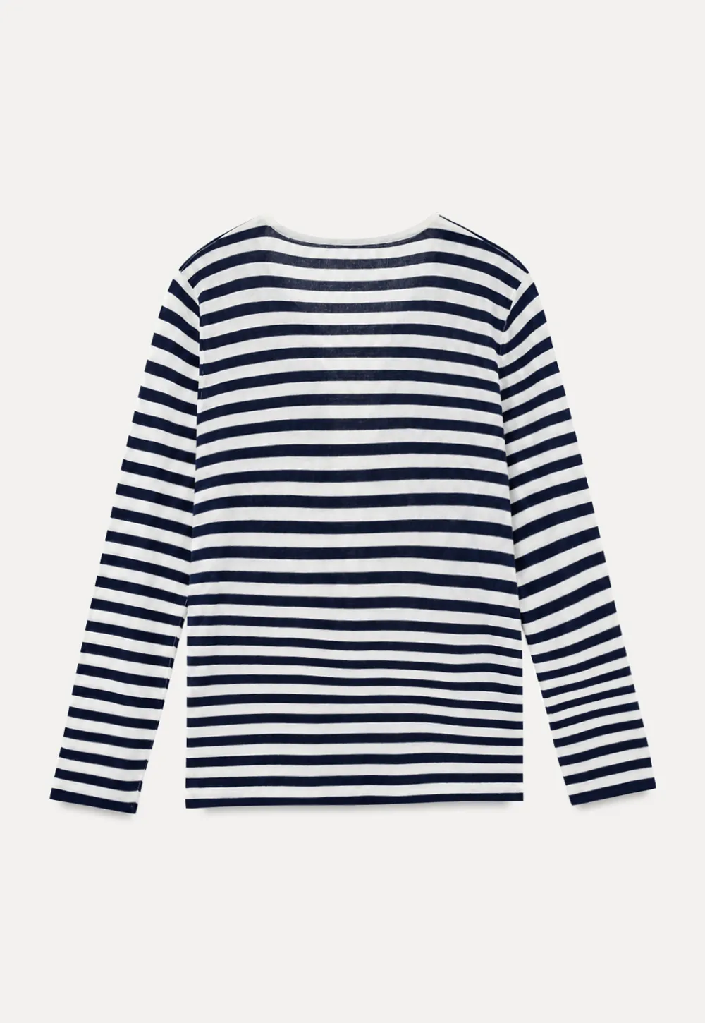 Lace Trim V Neck Long Sleeve Knit Sweater