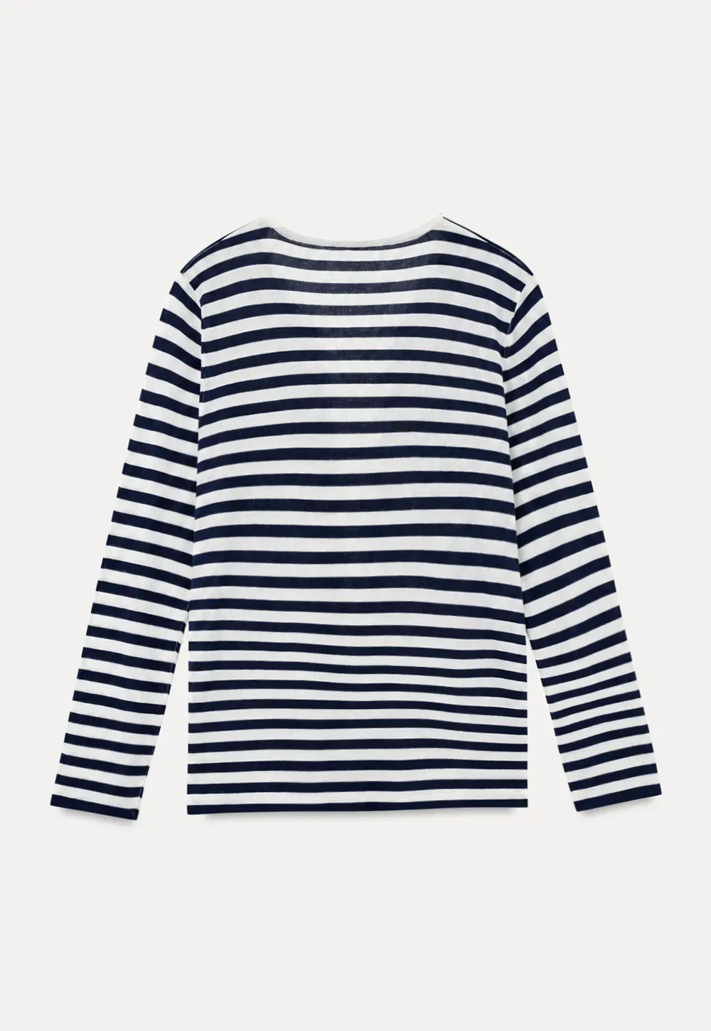 Lace Trim V Neck Long Sleeve Knit Sweater