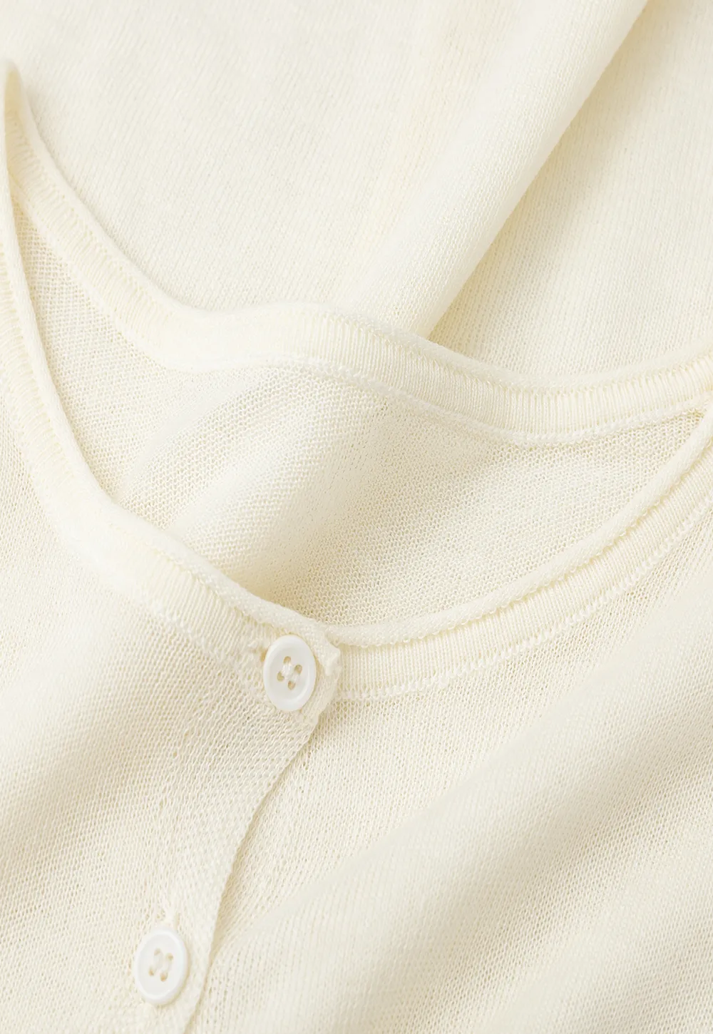 Long Sleeve Button Front Knit Sweater