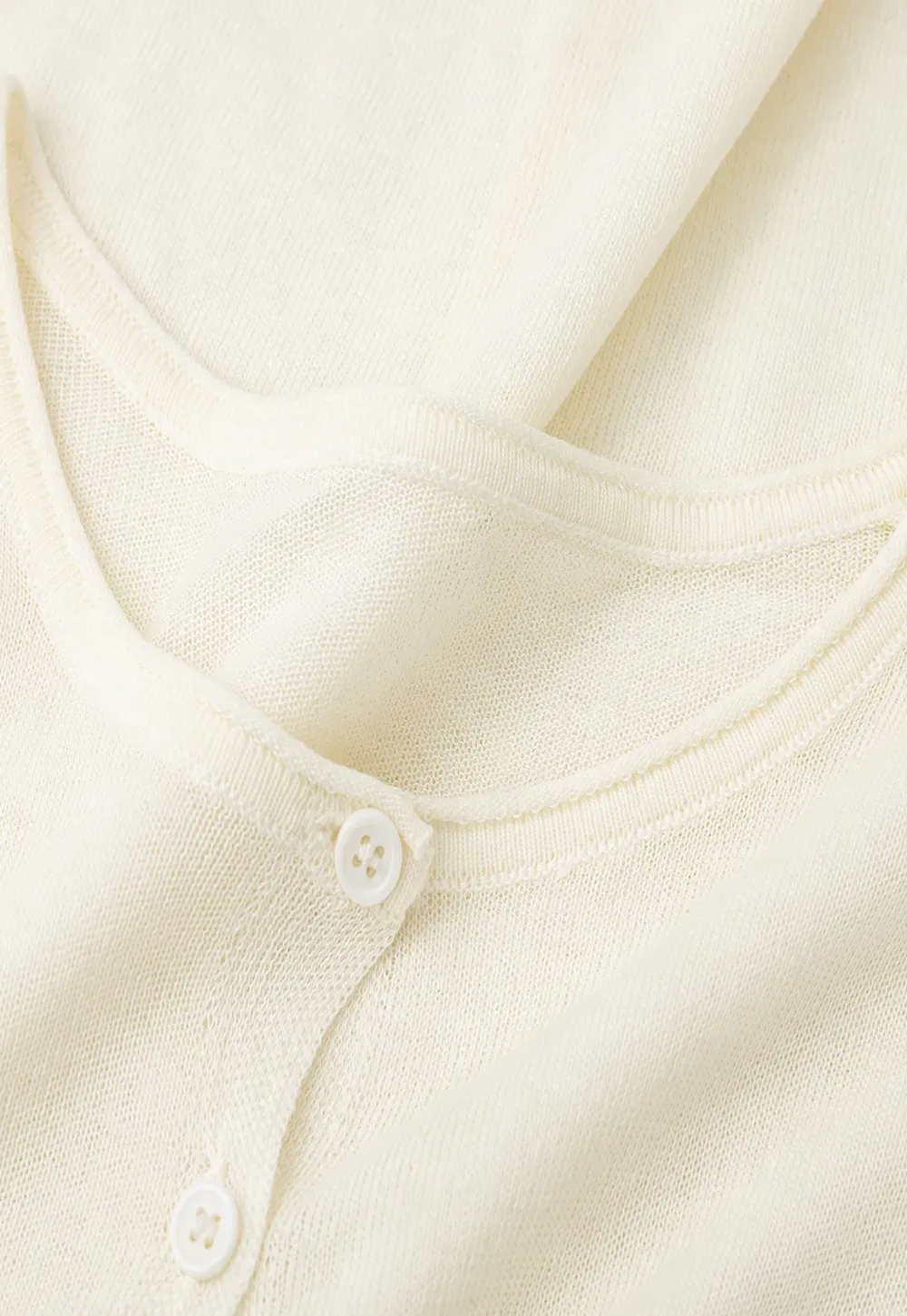 Long Sleeve Button Front Knit Sweater
