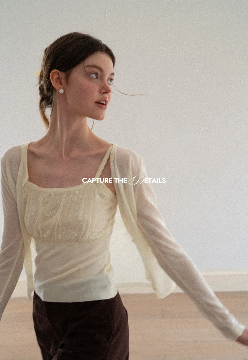 Long Sleeve Button Front Knit Sweater
