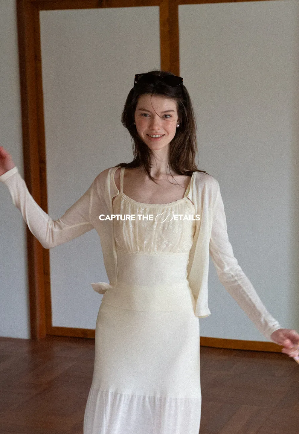 Long Sleeve Button Front Knit Sweater