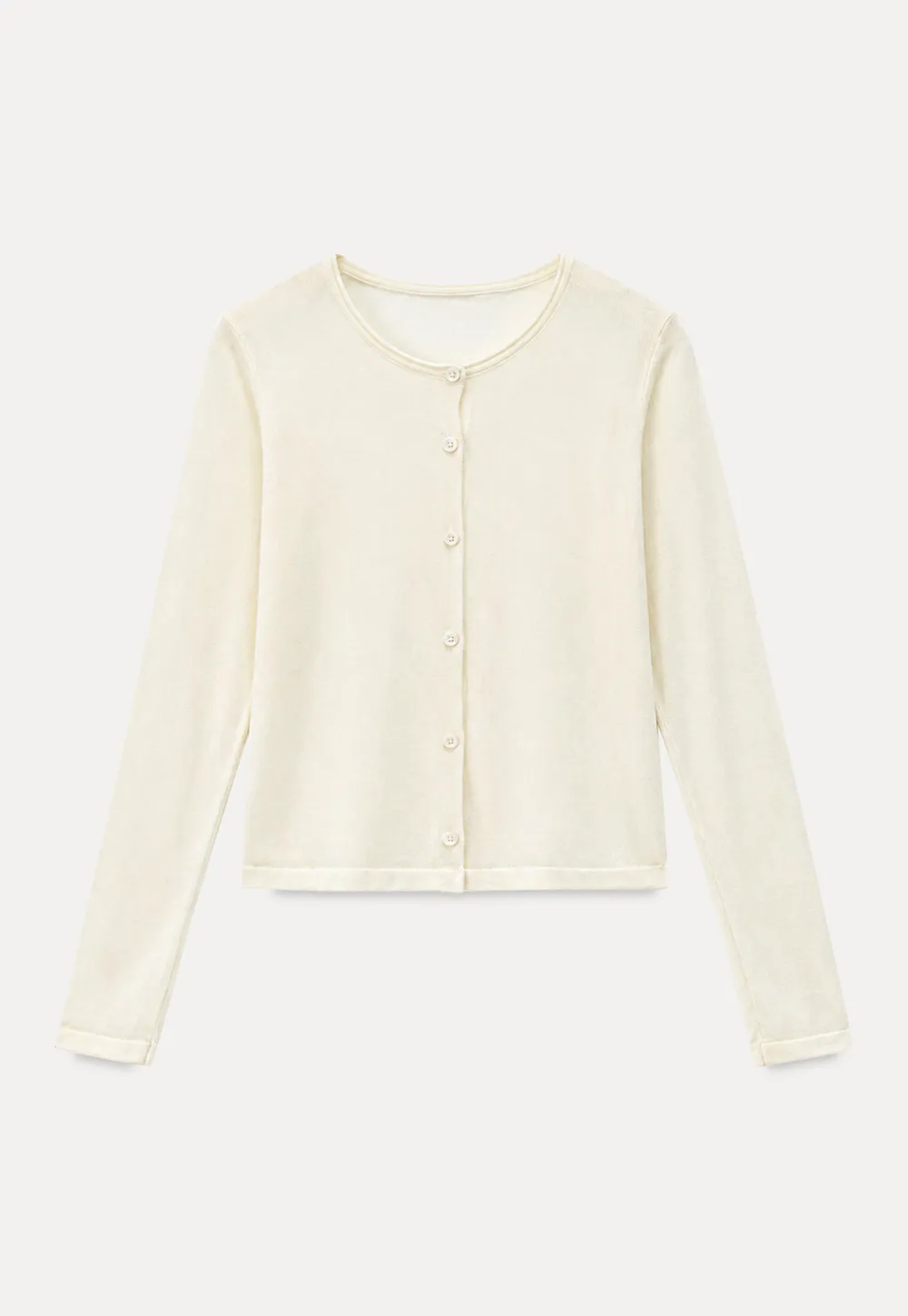 Long Sleeve Button Front Knit Sweater