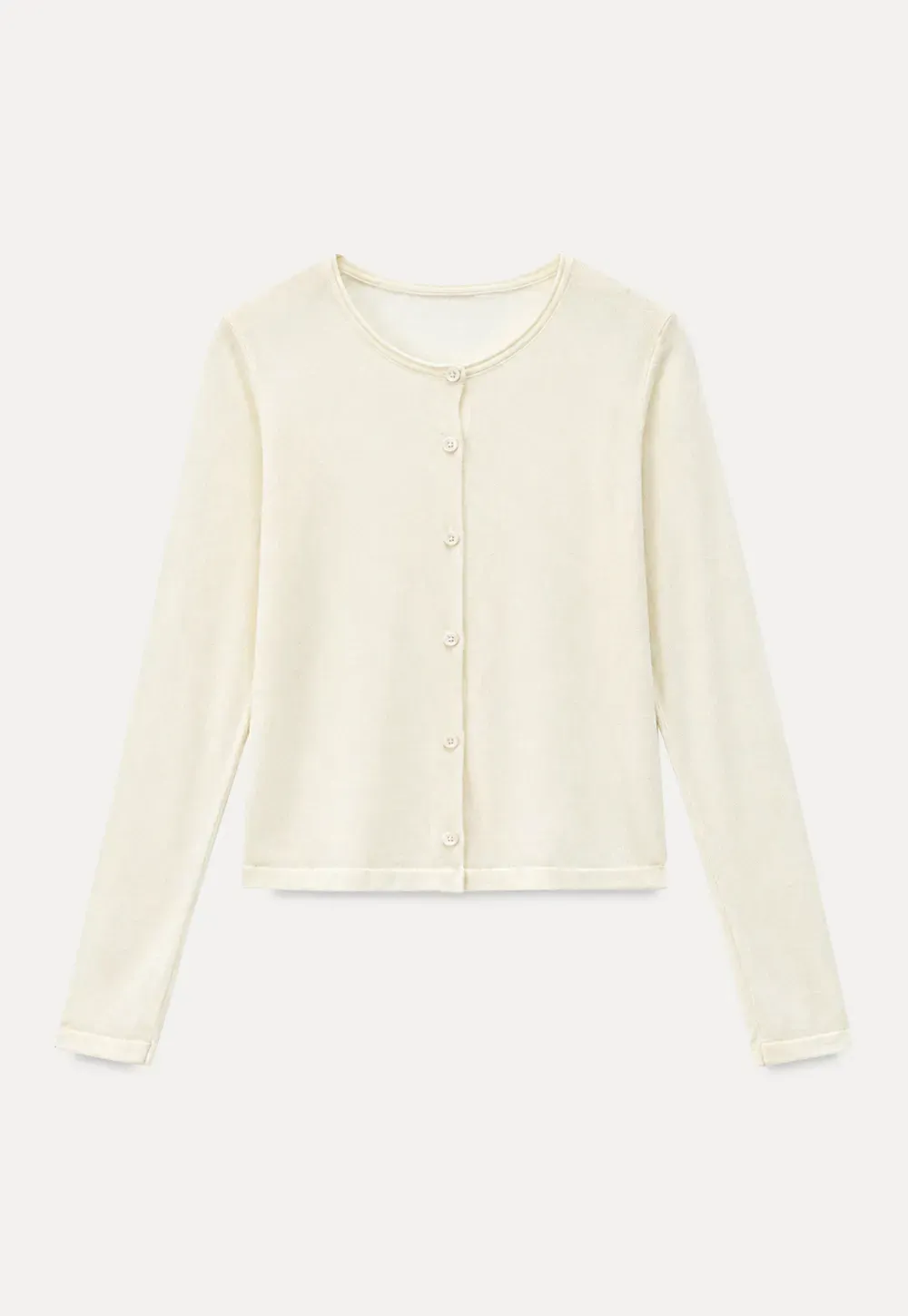 Long Sleeve Button Front Knit Sweater