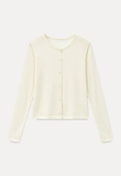 Long Sleeve Button Front Knit Sweater