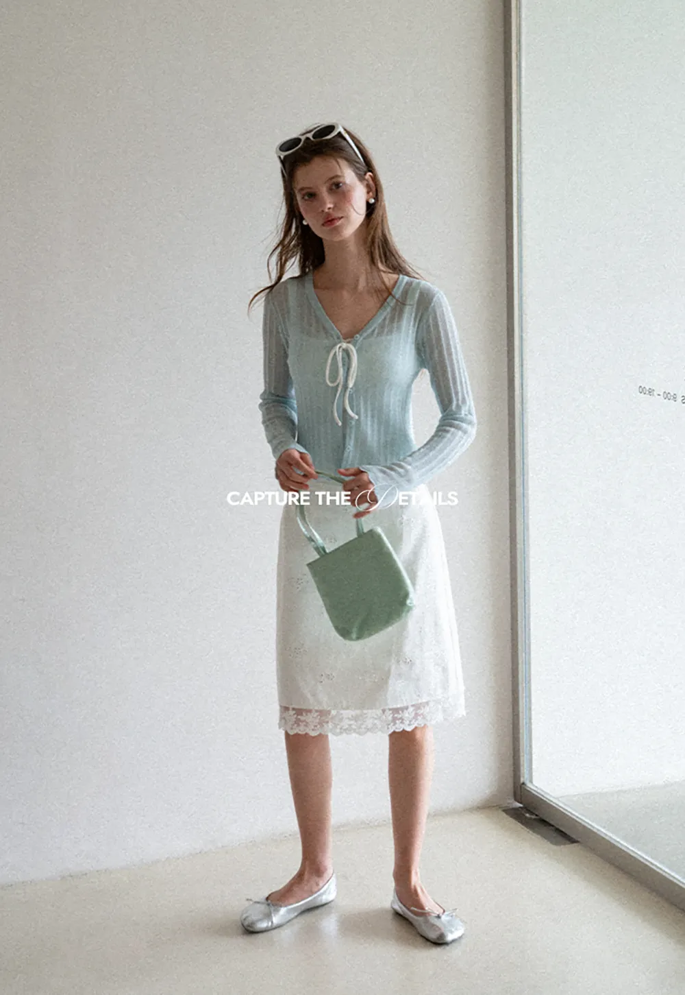 Ribbed Knit V Neck Long Sleeve Cardigan