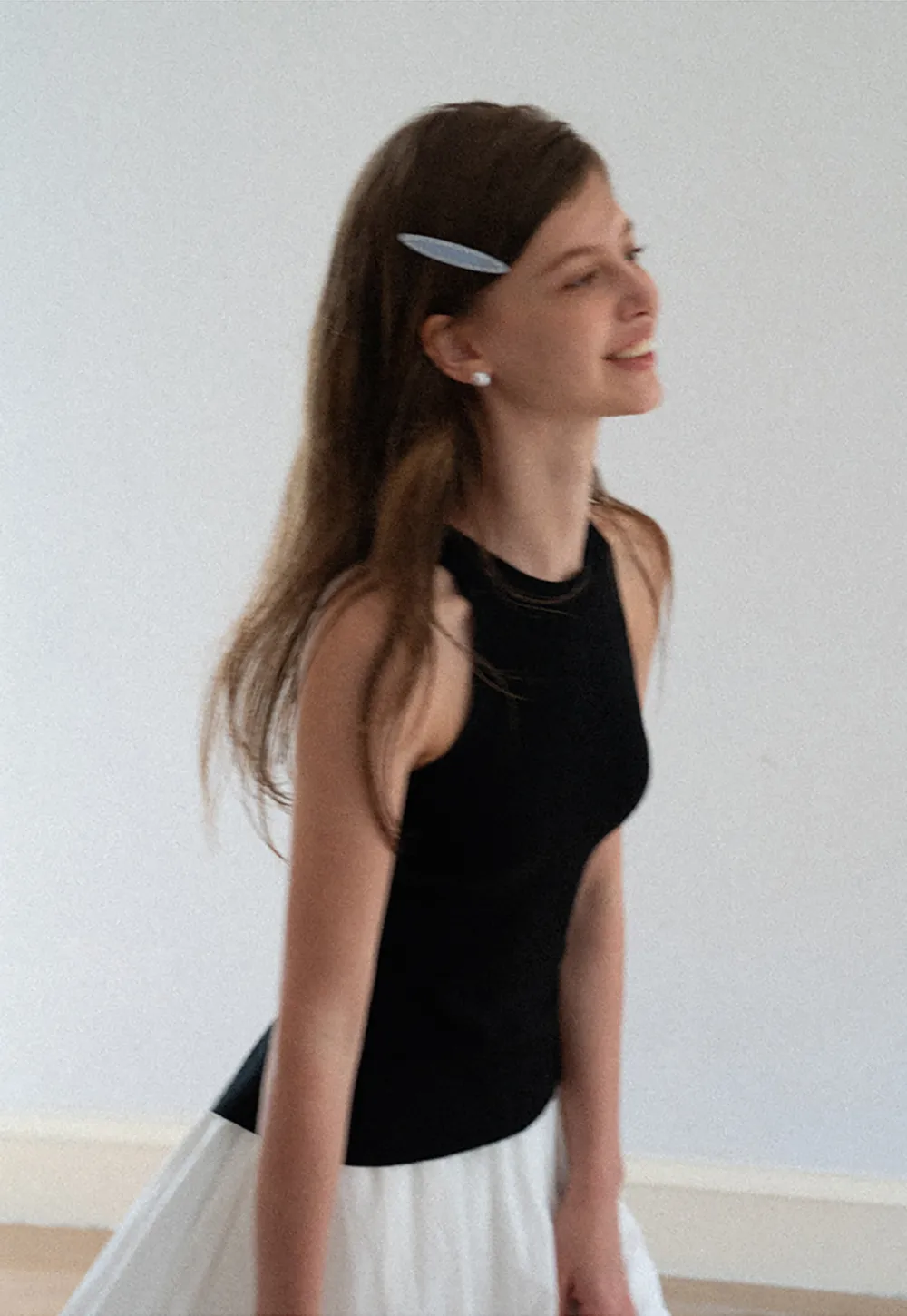 Open Back Tie Detail Knit Top