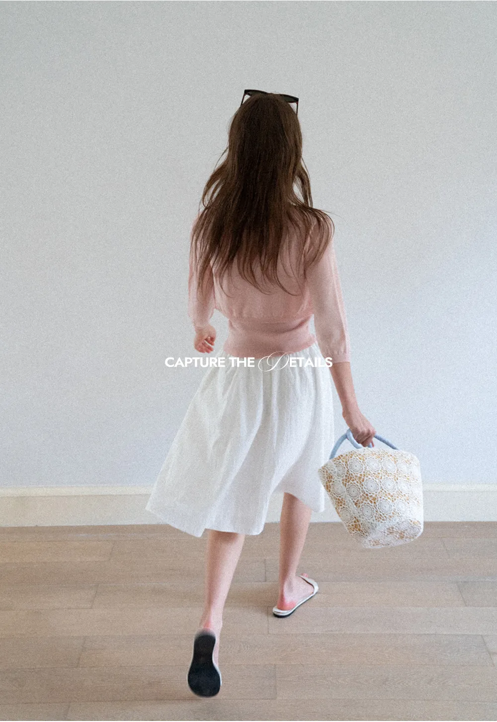 Square Neck Ribbed Knit Cardigan
