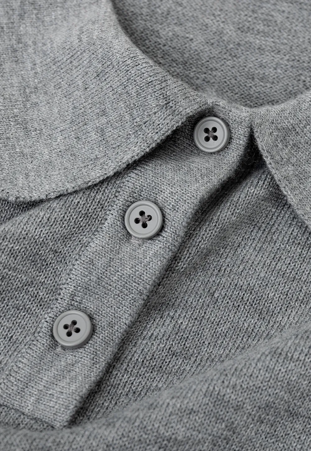 Peter Pan Collar Ribbed Knit Sweater