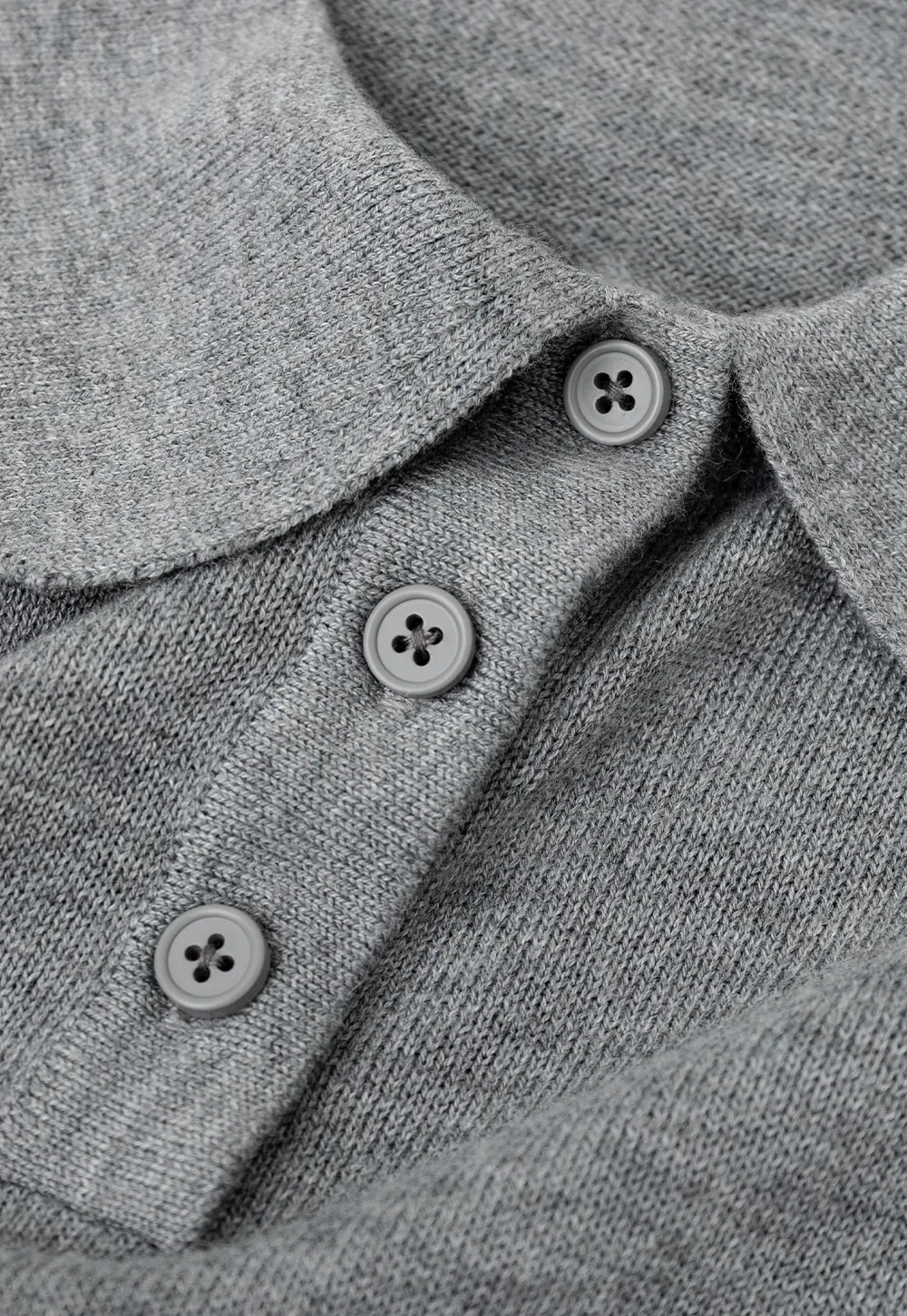 Peter Pan Collar Ribbed Knit Sweater