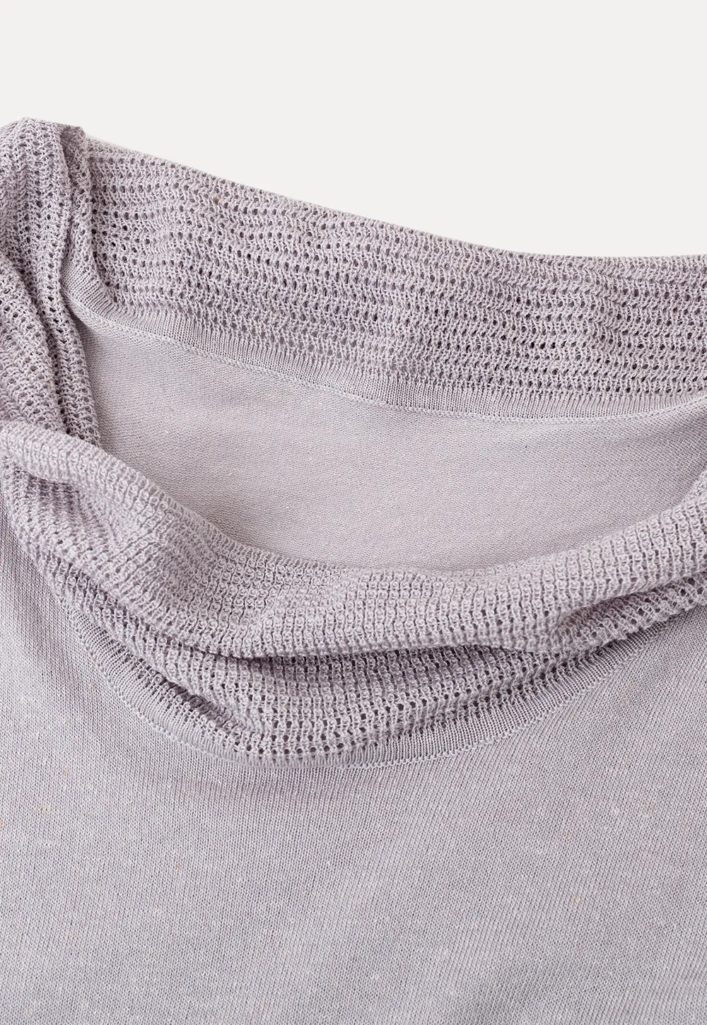 Cowl Neck Sleeveless Ribbed Knit Sweater