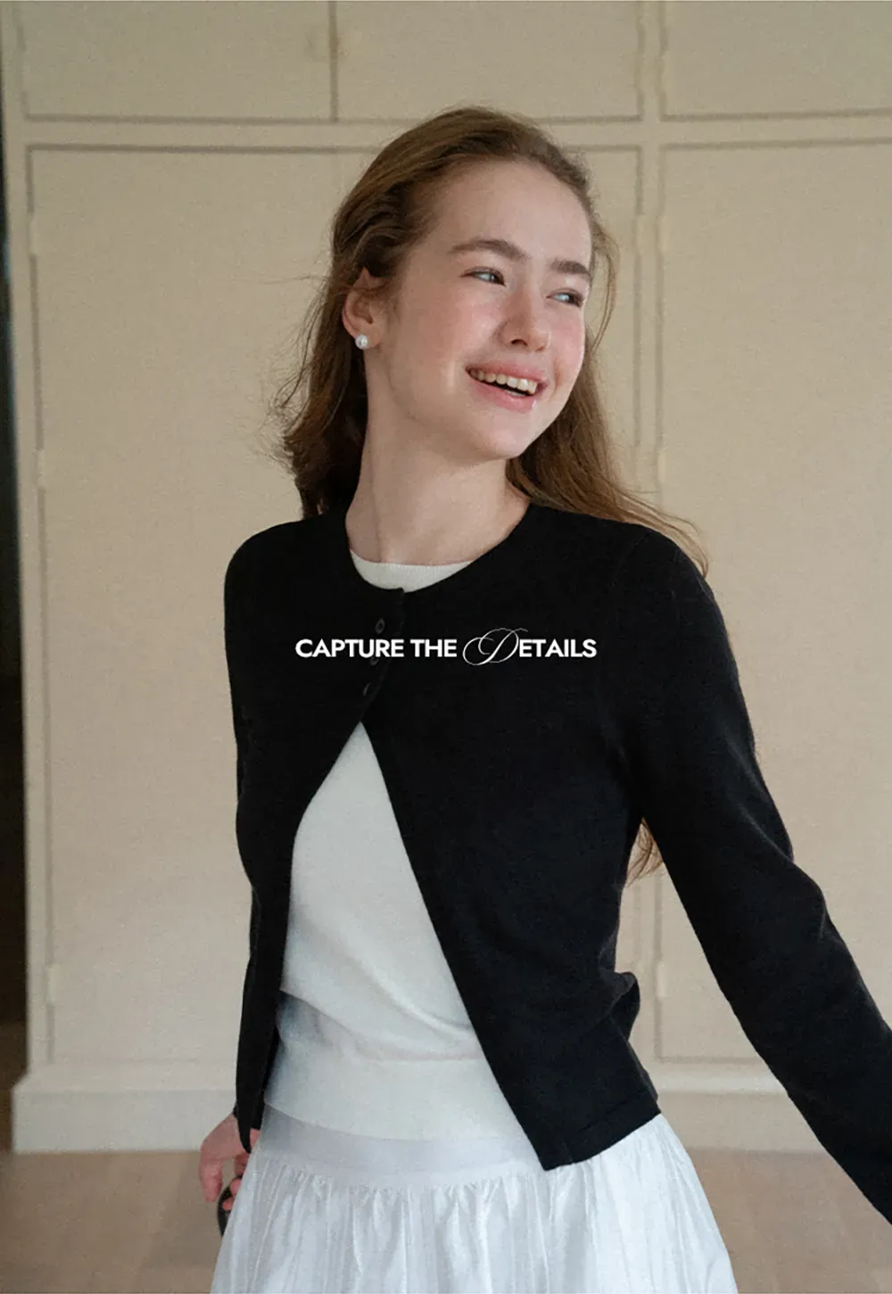 Asymmetrical Button Front Knit Cardigan