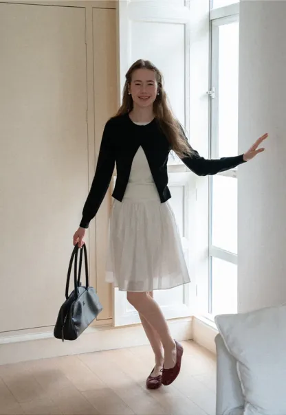 Asymmetrical Button Front Knit Cardigan