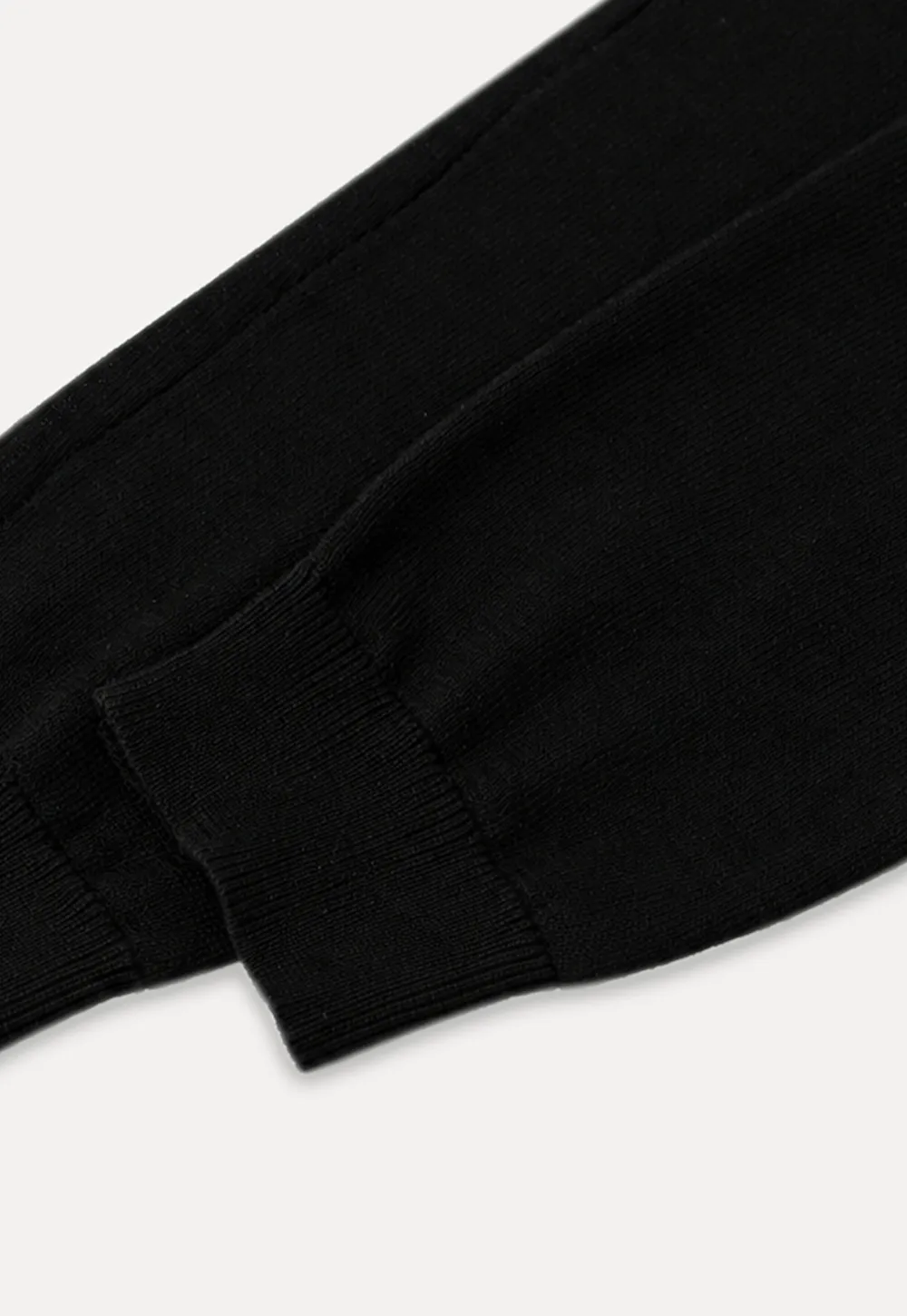 Drawstring Square Neck Long Sleeve Knit Sweater