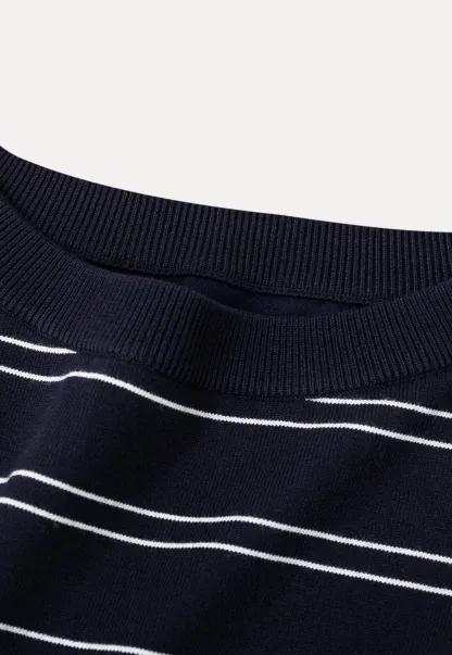 Off Shoulder Three Quarter Sleeve Knit Top