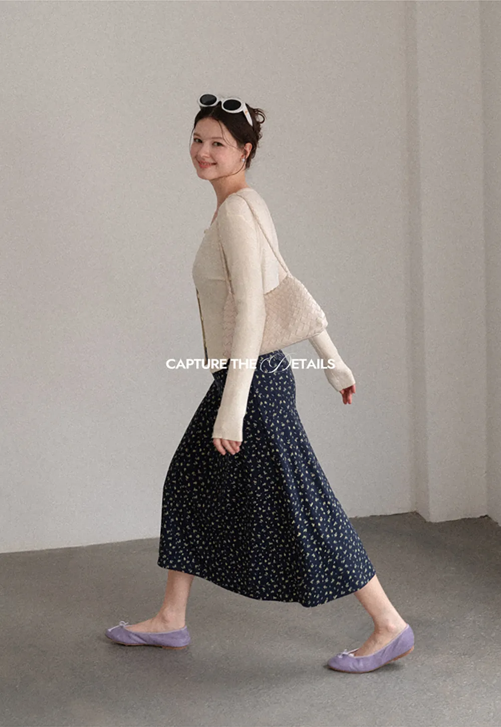 Cropped Ribbed Knit Cardigan with Button Front