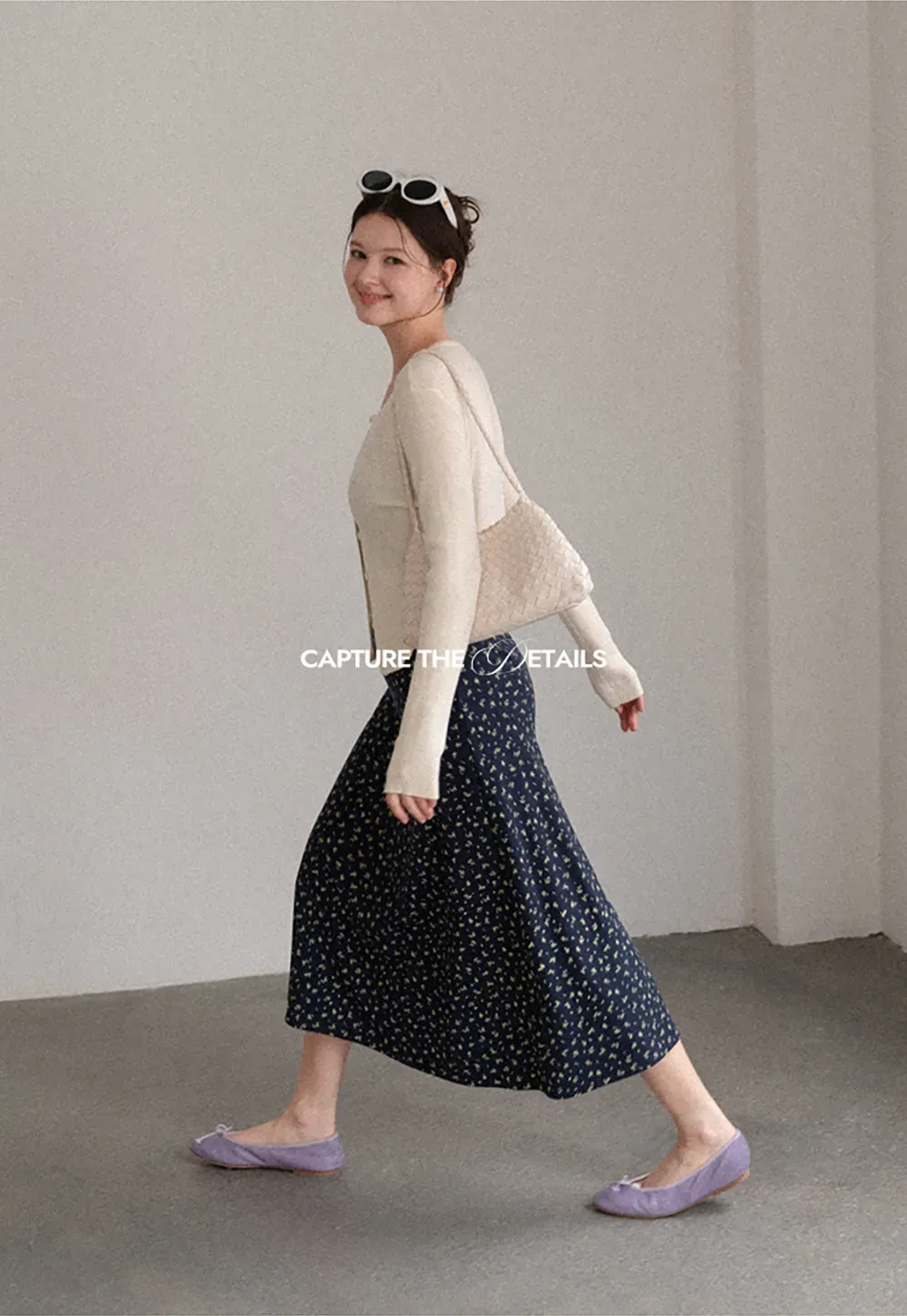 Cropped Ribbed Knit Cardigan with Button Front
