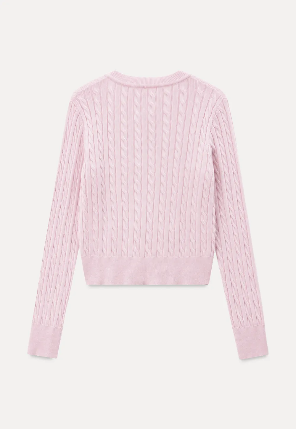 Cable Knit Cardigan Woolen Knit Sweater