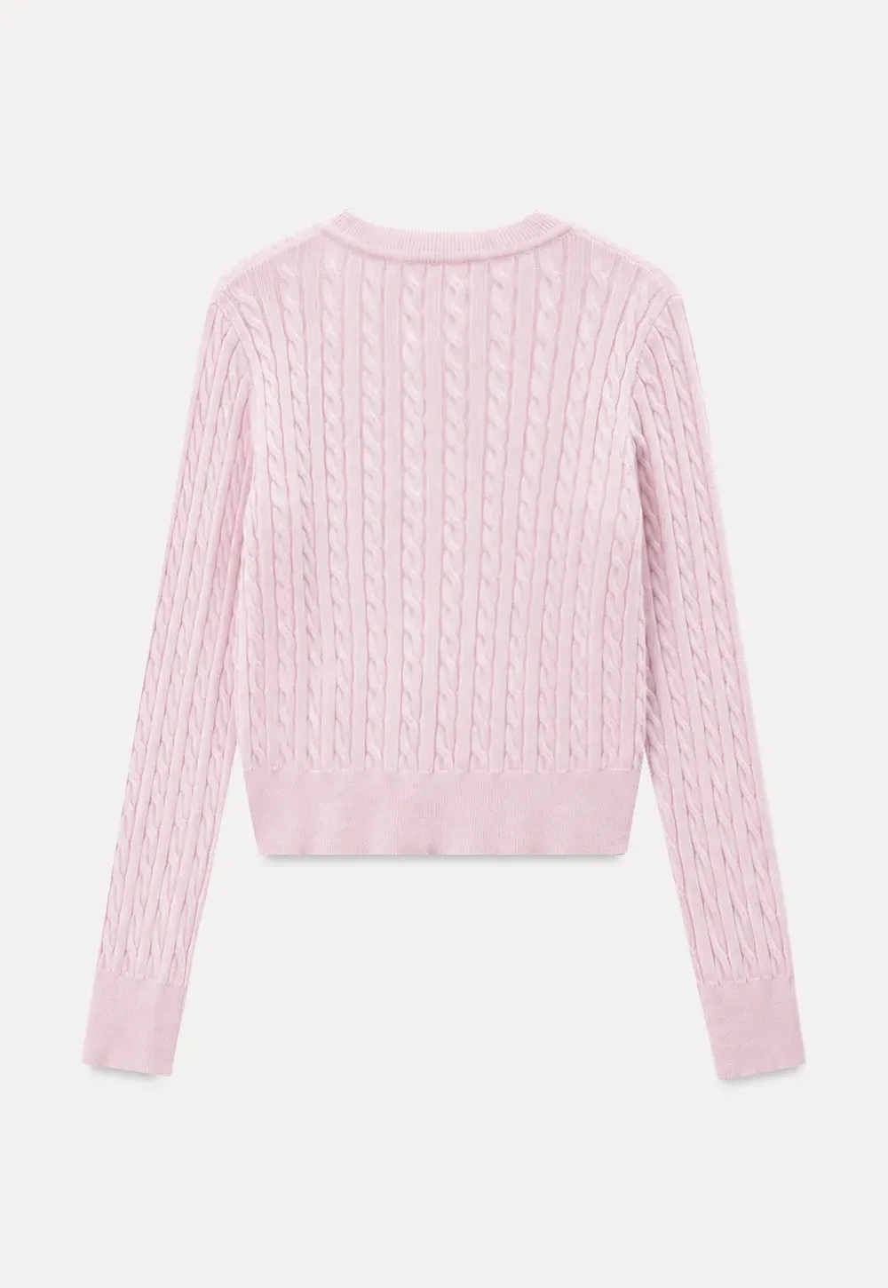 Cable Knit Cardigan Woolen Knit Sweater