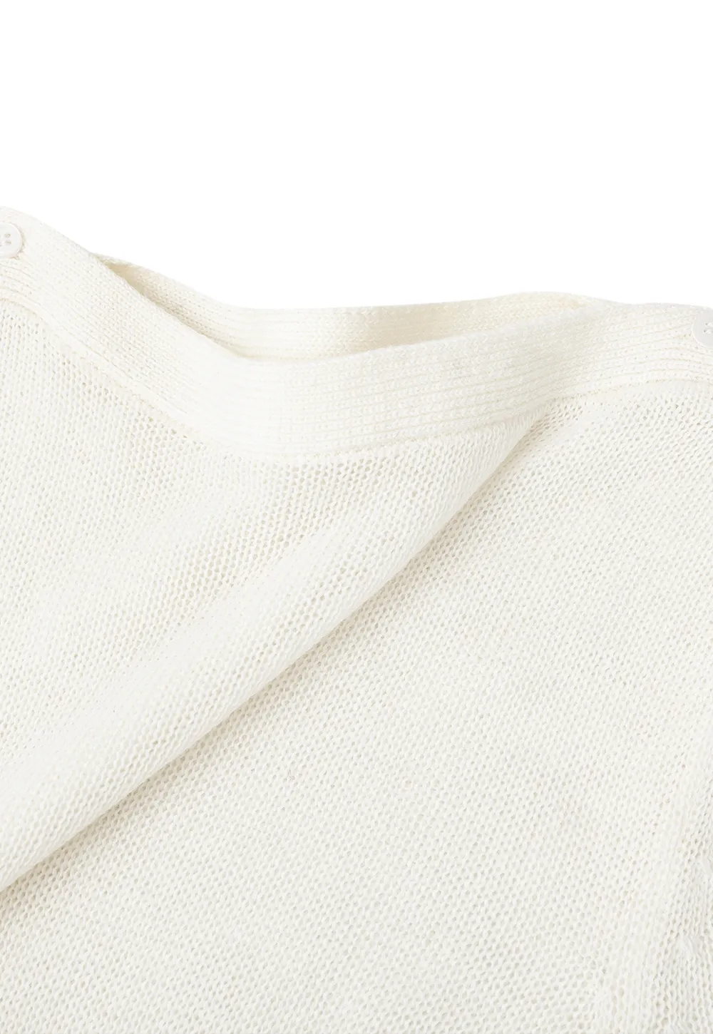 Sheer Mesh Overlay Ribbed Knit Sweater