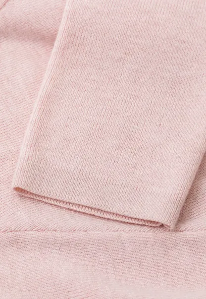 Cowl Neck Long Sleeve Woolen Knit Sweater