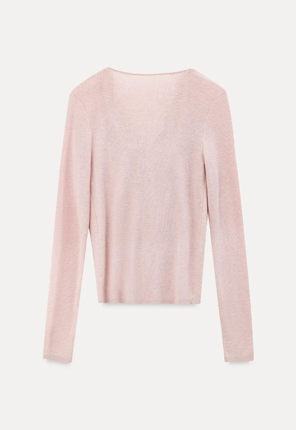 Cowl Neck Long Sleeve Woolen Knit Sweater