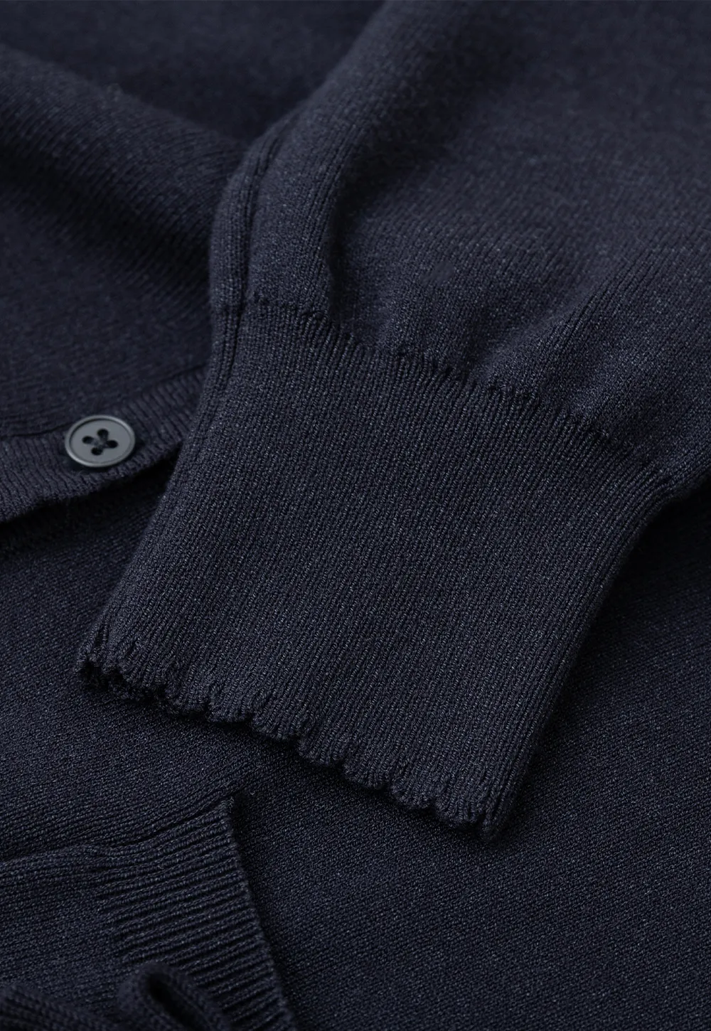 Button Front Cardigan with Drawstring Detail Woolen Knit Sweater