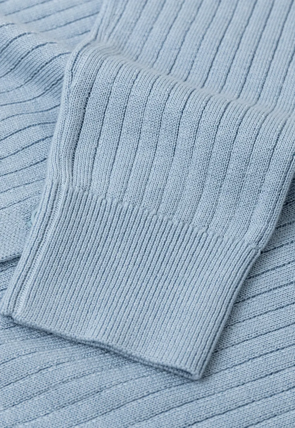 Ribbed Knit Cardigan with Button Front