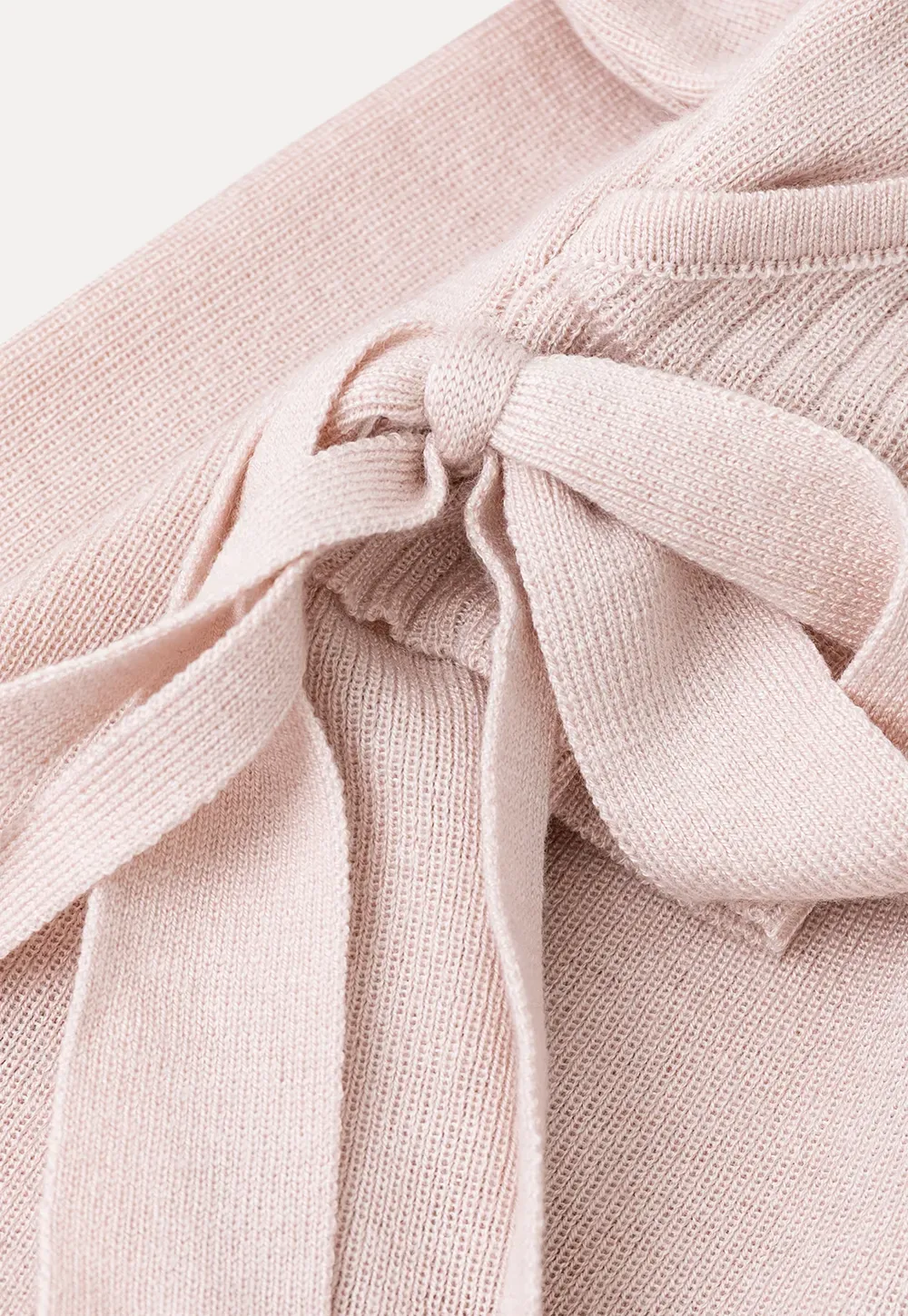 Asymmetrical Cutout Ribbed Knit Sweater
