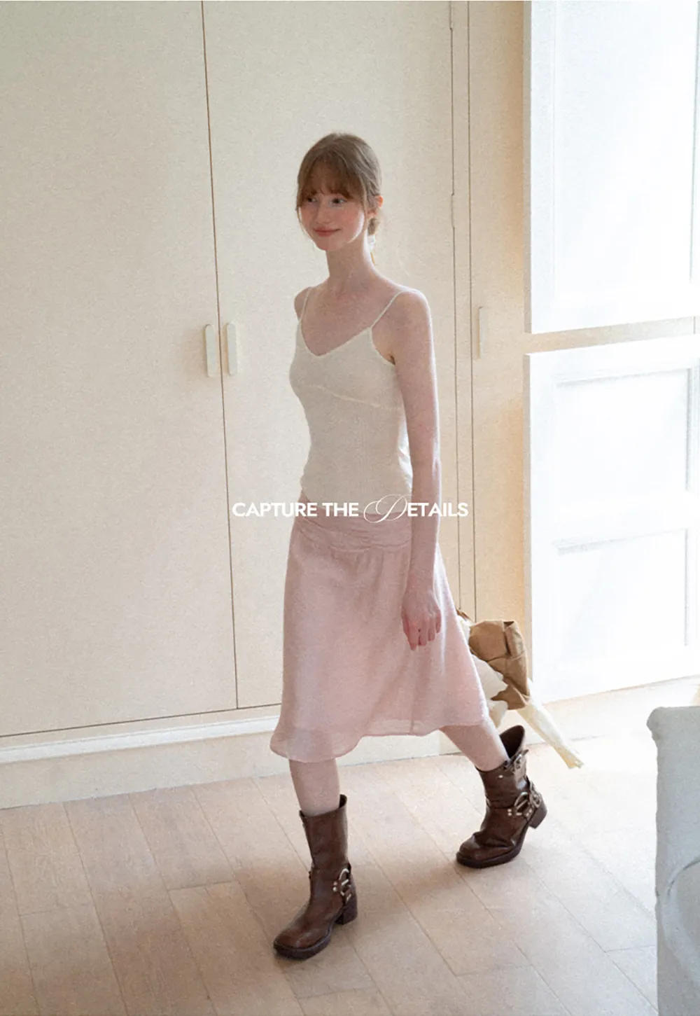Ruffled Collar Button Front Knit Cardigan