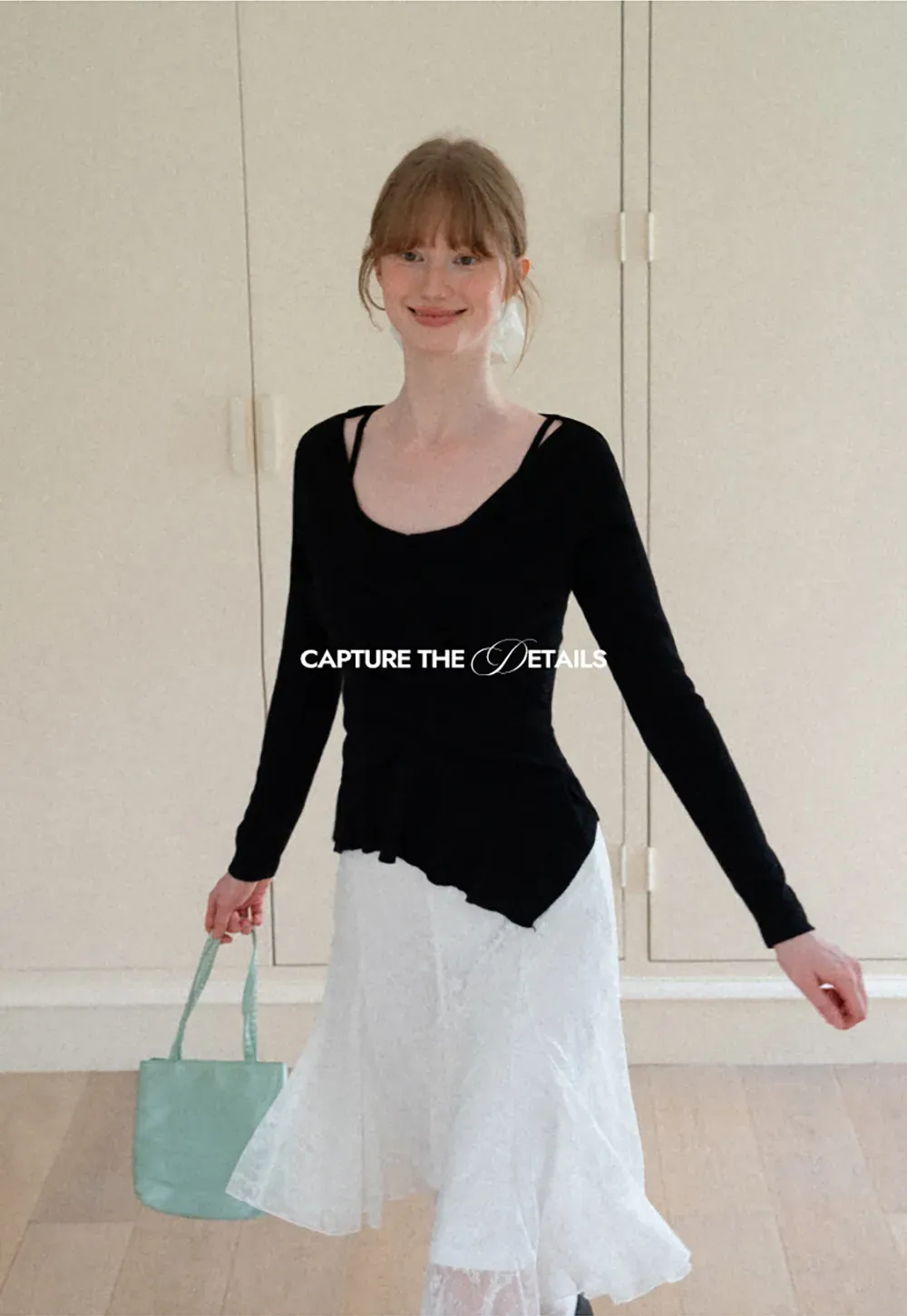 Wrap Front V Neck Long Sleeve Knit Sweater